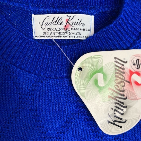 Vintage Cuddle Knit Sweater Vest - Picture 8 of 9